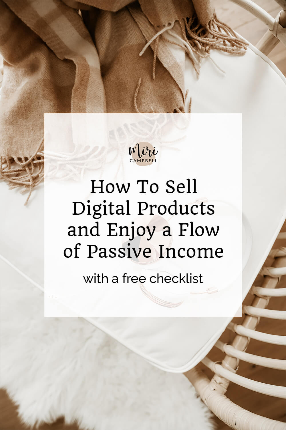 how to sell digital products and enjoy a flow of passive income