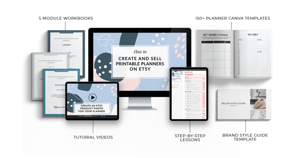 Create A Printable Planner and Sell It On Etsy | Miri Campbell
